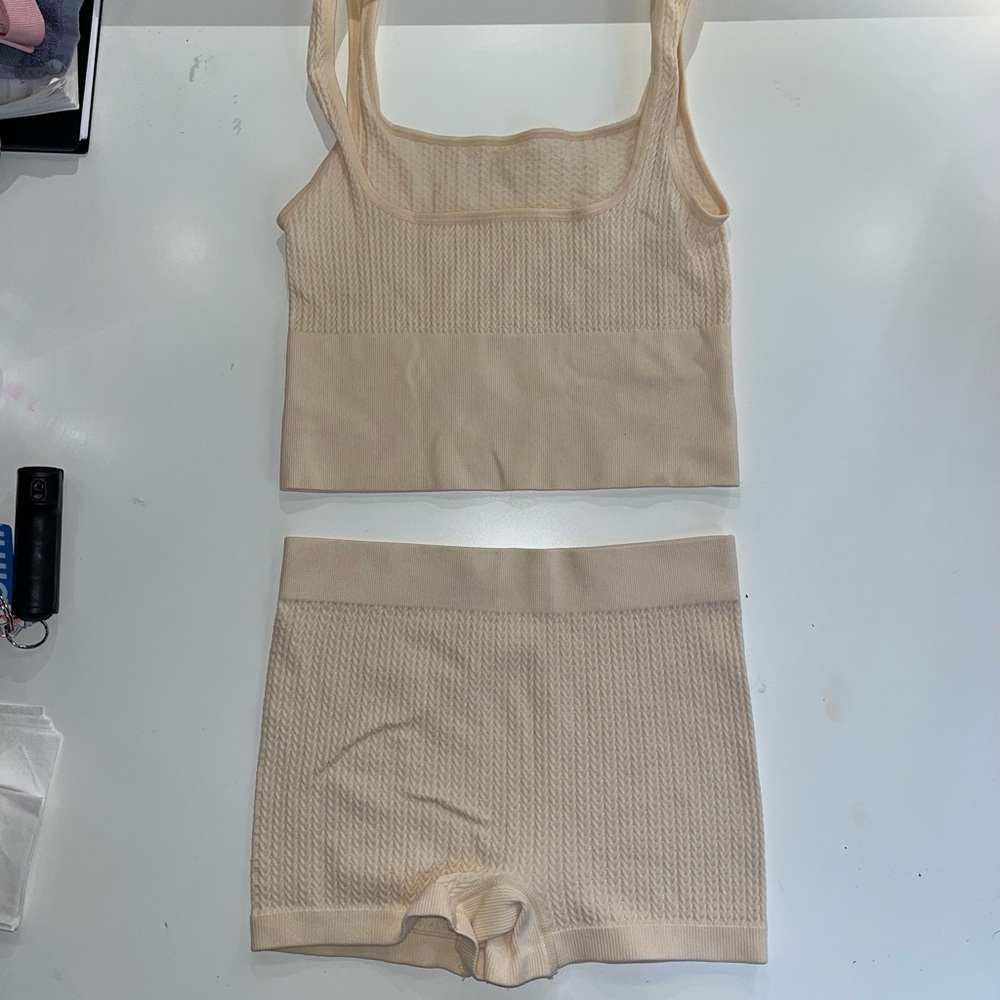 Shein sleep short set